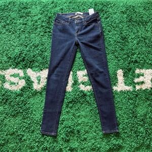 Levis Womens Dark Wash Denim Legging Jeans Size 28 x 32 Classic Style